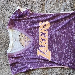 Womens Los Angeles Lakers t-shirt sixlze L